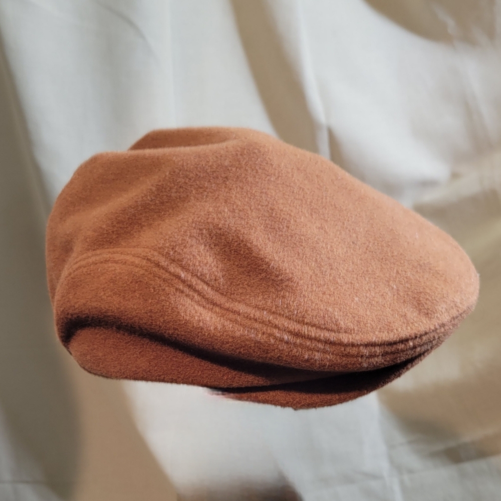 Vintage Henschel Wool Camel Color Newsboy Ivy Cap Men's L